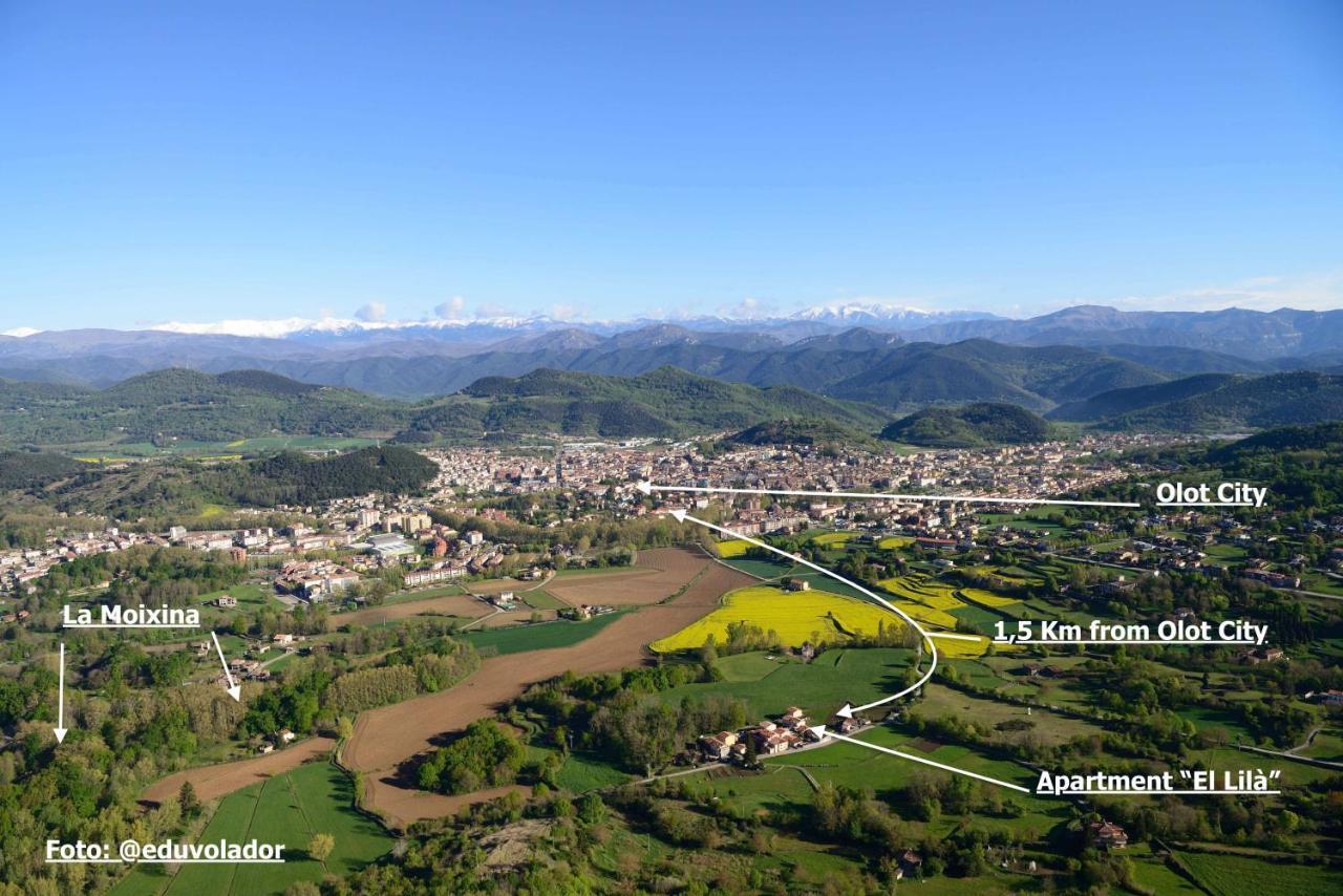 Apartamento "El Lila" - Parking Incluido Olot Luaran gambar